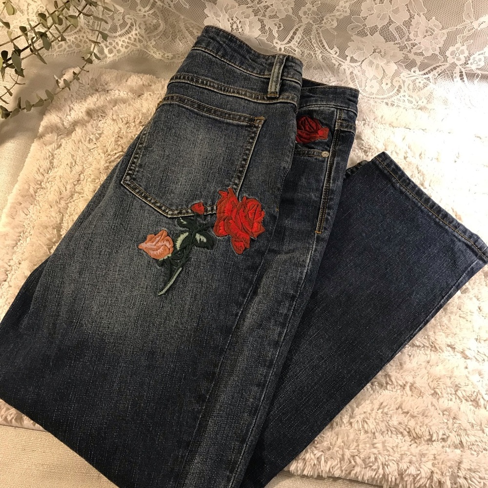 Free People crop jeans